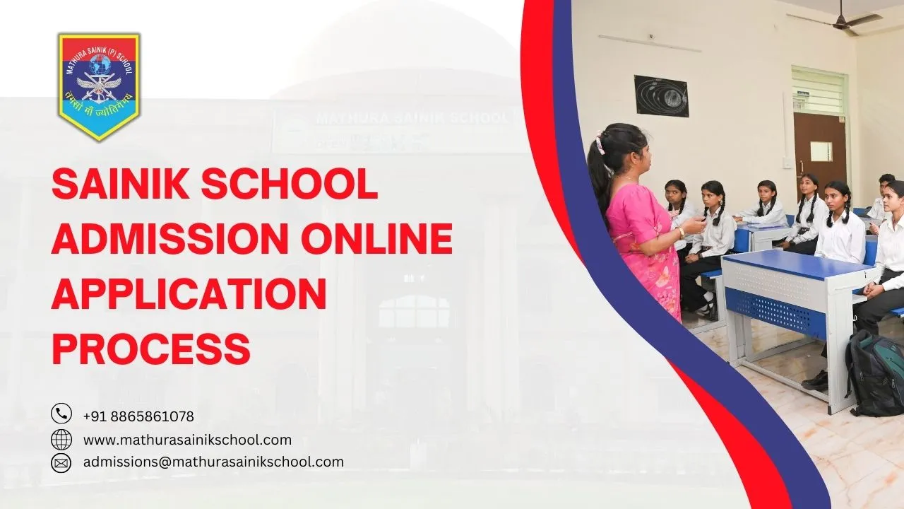 Sainik School Admission Online Application Process