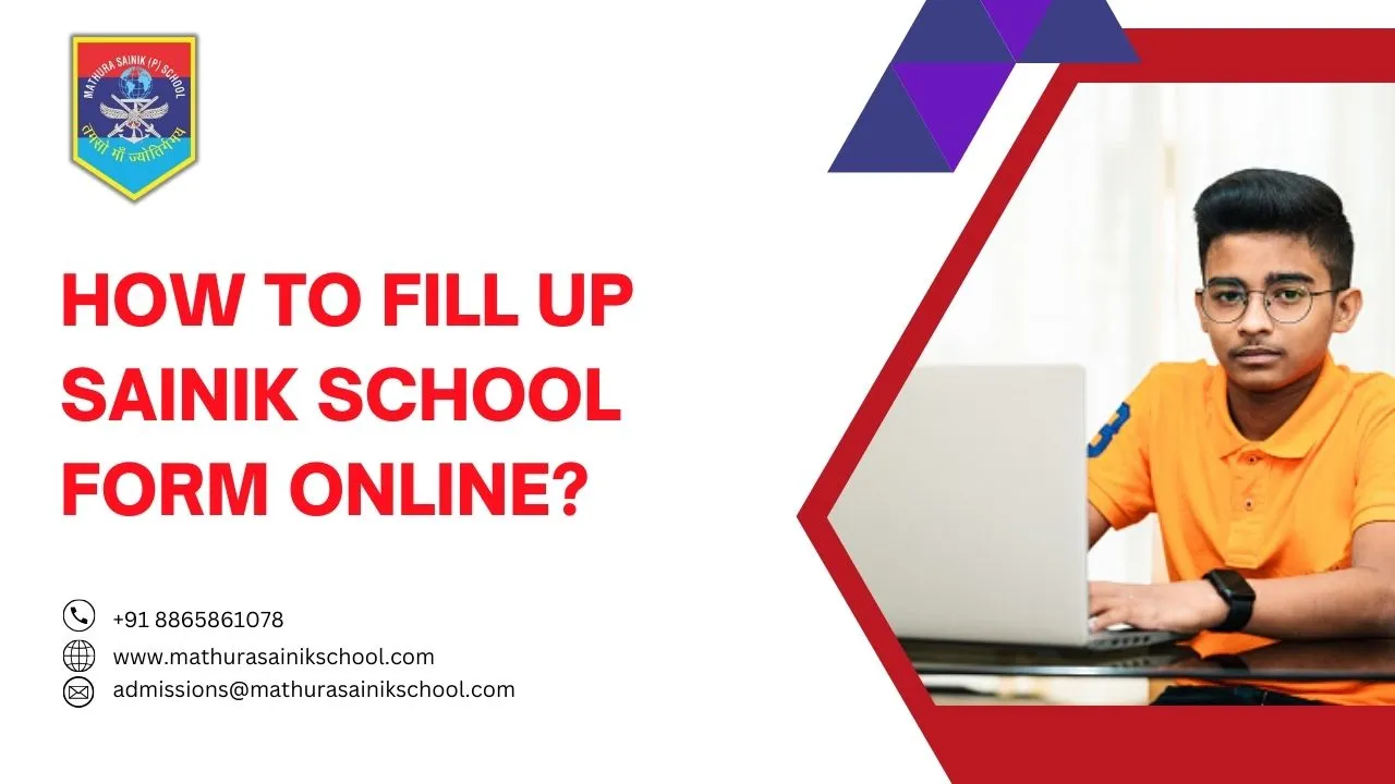 How to fill up Sainik School form Online?