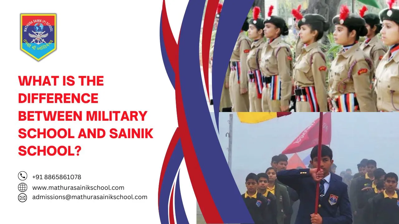 Difference Between Military School and Sainik School